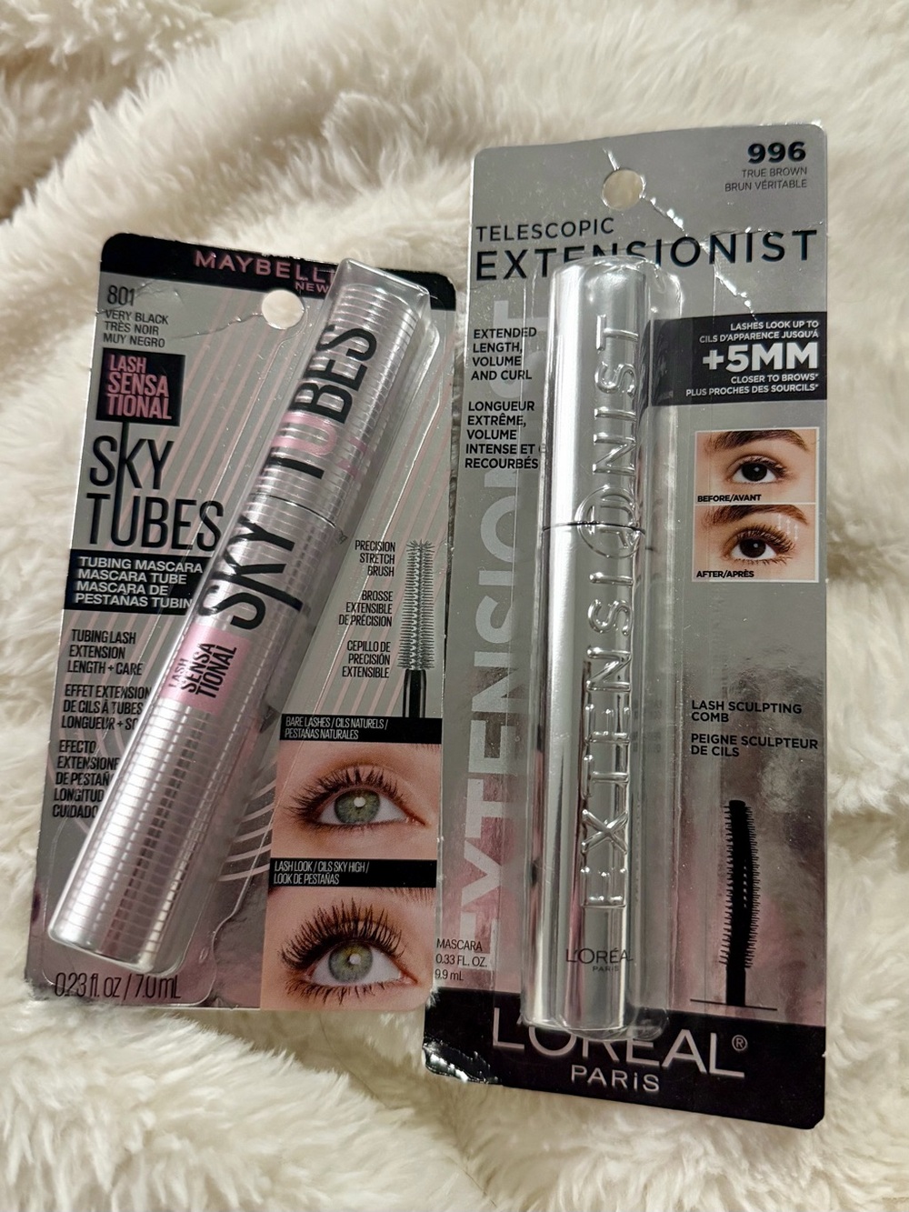 Maybelline & Loreal Mascara Duo